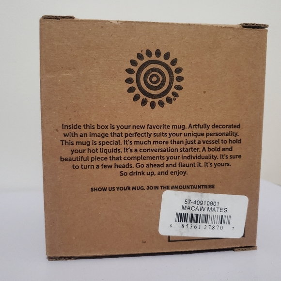 Macaw Mates Mug, The Mountain NEW - Picture 2 of 4